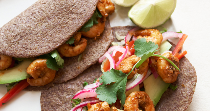 Prawn tortillas | Second Nature Guides
