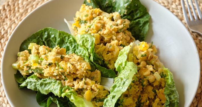 Smashed chickpea cups | Second Nature Guides