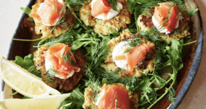 Latkes with smoked salmon | Second Nature Guides