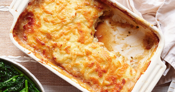Sausage and mash pie | Second Nature Guides
