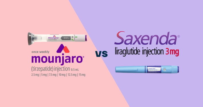 6.375 mg tirzepatide Mounjaro vs Saxenda | Weight-loss injections